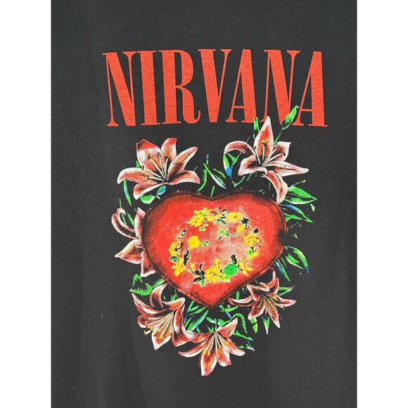 Nirvana MTV Unplugged in NY Vintage Reprint T-shirt Gildan Tag - Picture 4 of 5